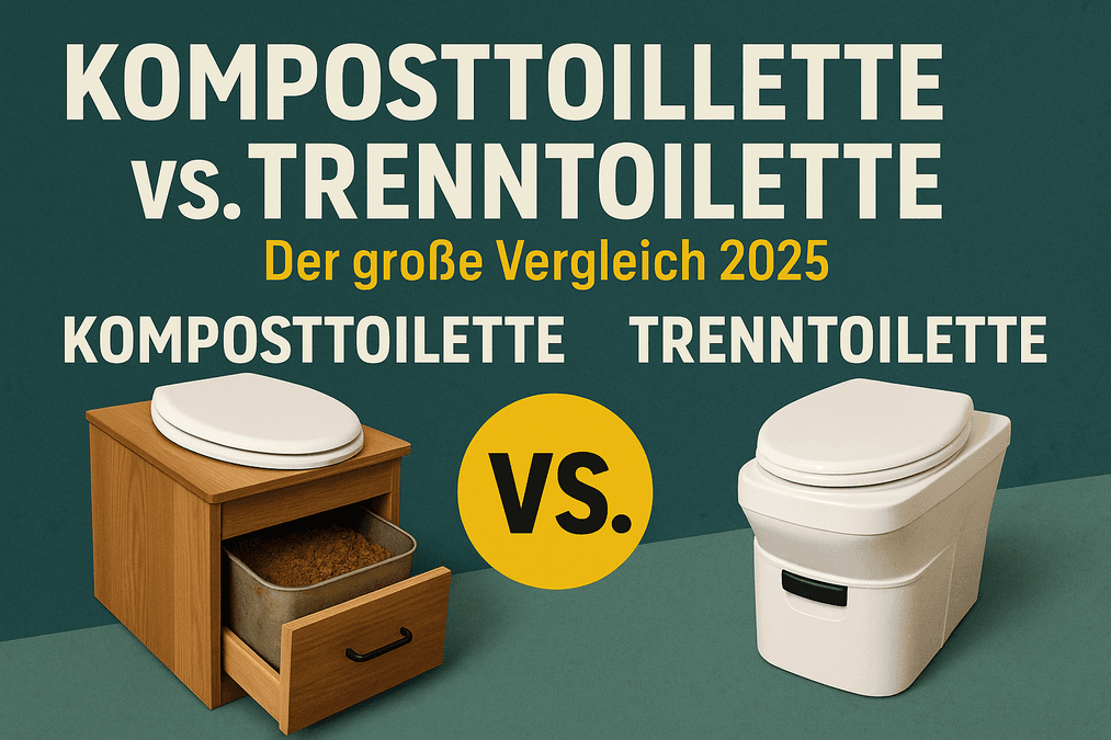 Komposttoilette vs. Trenntoilette: Der große Vergleich 2025