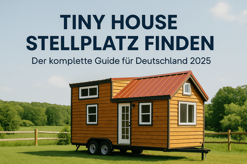 Tiny House Stellplatz finden: Der komplette Guide für Deutschland 2025