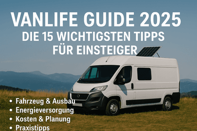 Vanlife Guide 2025: Die 15 wichtigsten Tipps für Einsteiger